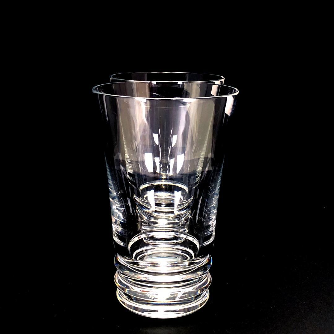 【美品・箱付き】Baccarat バカラ／ベガ ペア ハイボール タンブラー／クリスタルグラス／クリア／BC414