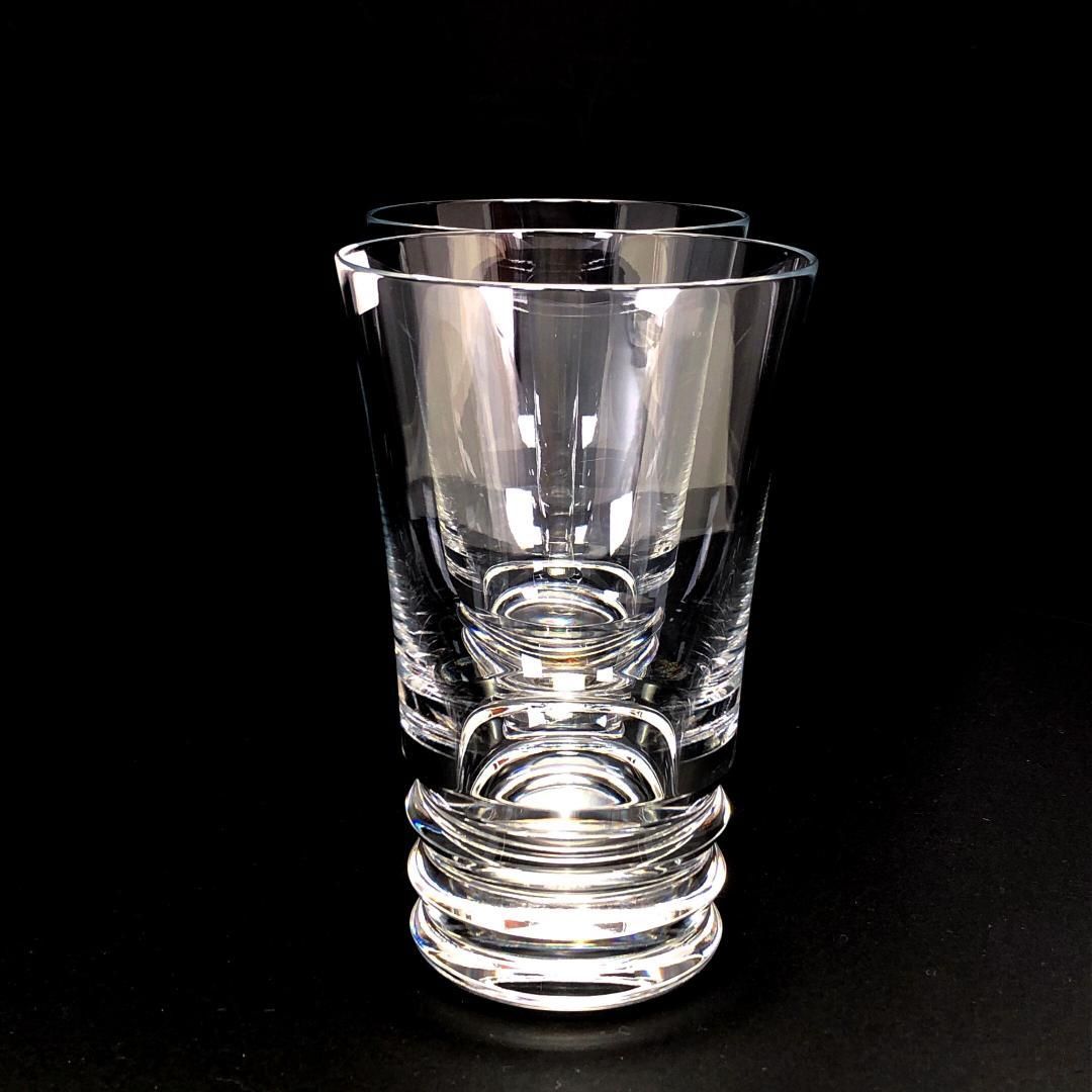 【美品・箱付き】Baccarat バカラ／ベガ ペア ハイボール タンブラー／クリスタルグラス／クリア／BC415