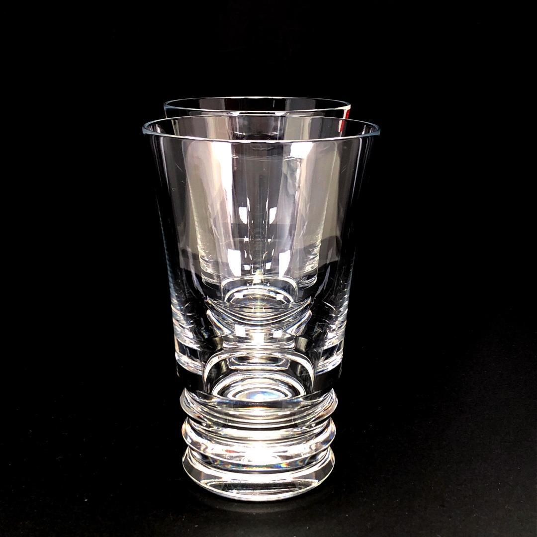 【美品・箱付き】Baccarat バカラ／ベガ ペア ハイボール タンブラー／クリスタルグラス／クリア／BC415