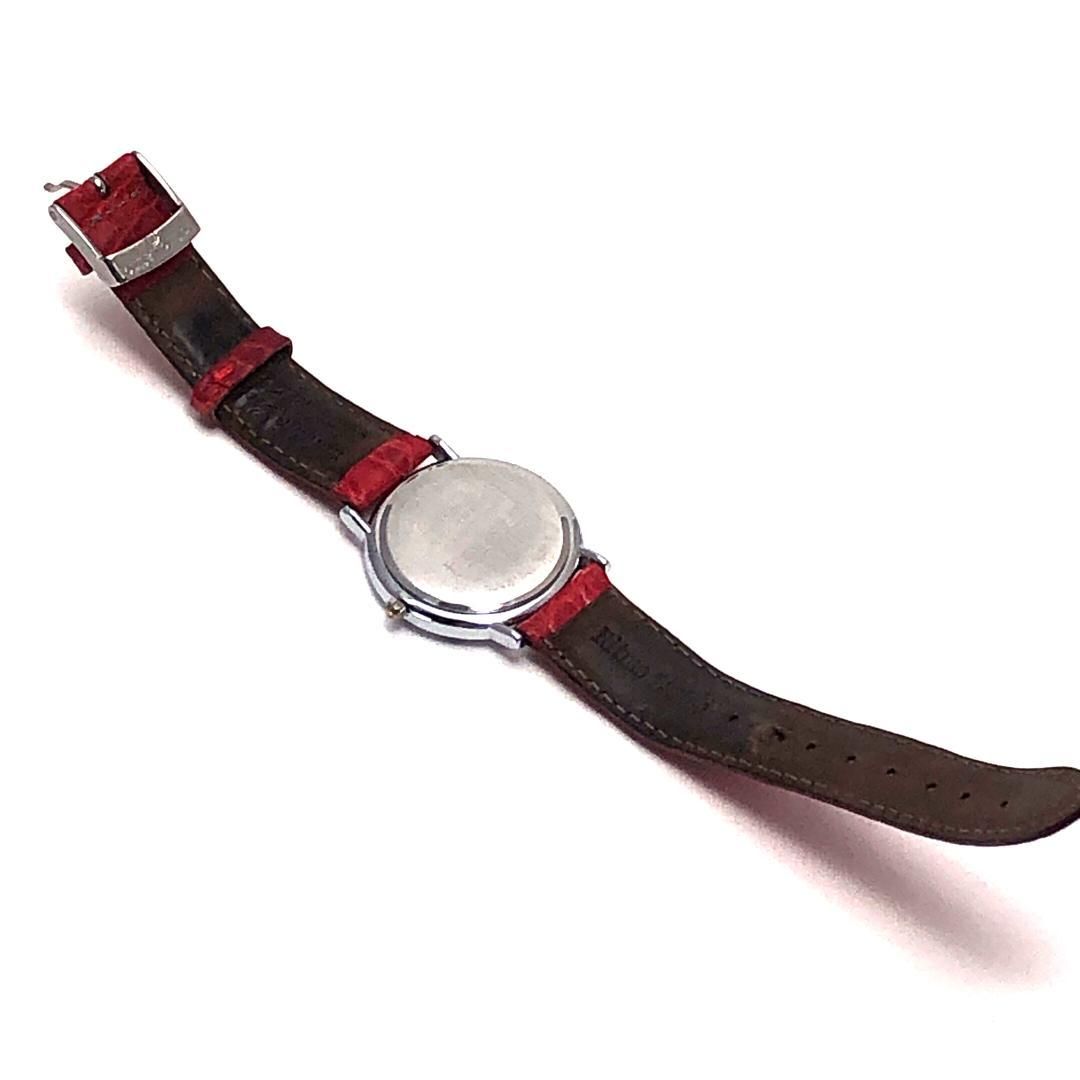 【999本限定】PIERRE LANNIER ピエールラニエ／レディース腕時計 ペンギン 065.944／クォーツ／ステンレス・レザー／シルバー・レッド