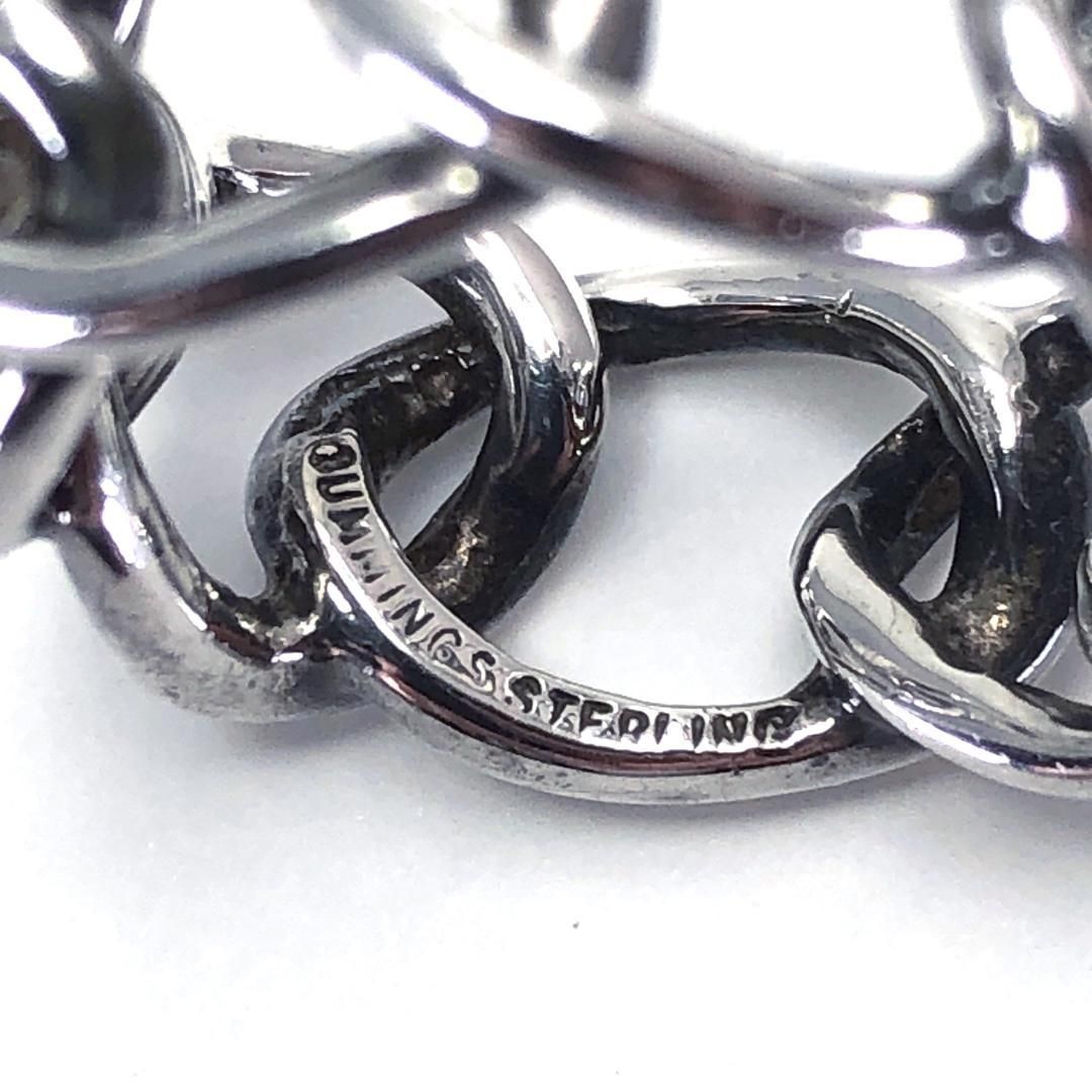 【美品】Angela Cummings アンジェラカミングス／レディース リング 指輪／チェーン／SV925／8号