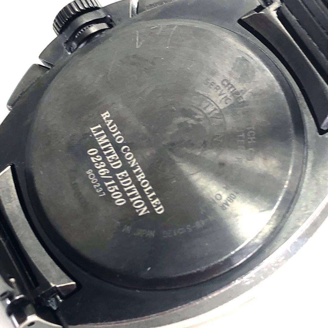 【限定品・ケース付】CITIZEN シチズン／アテッサ H610-T016405／ソーラークォーツ／チタン／シルバー・ブラック・ゴールド