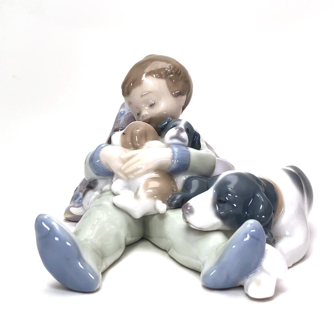 【美品】LLADRO リヤドロ／みんな、おねんね／1535／陶器／マルチカラー