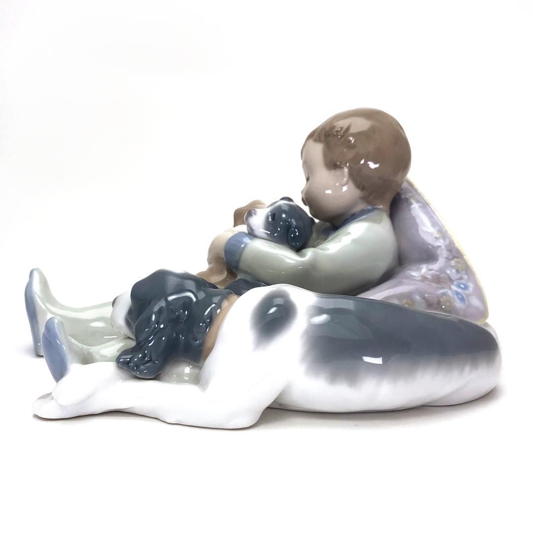 【美品】LLADRO リヤドロ／みんな、おねんね／1535／陶器／マルチカラー