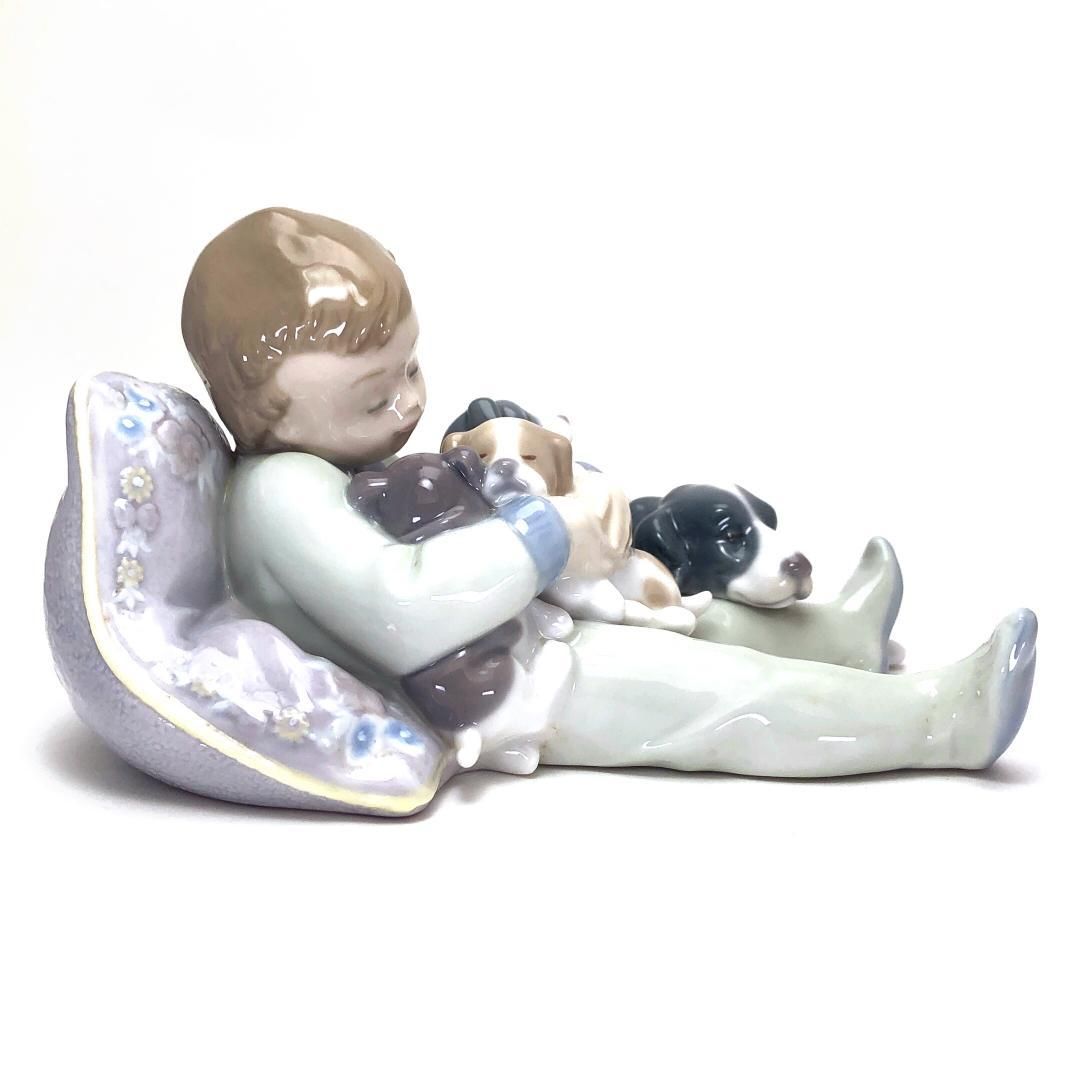 【美品】LLADRO リヤドロ／みんな、おねんね／1535／陶器／マルチカラー
