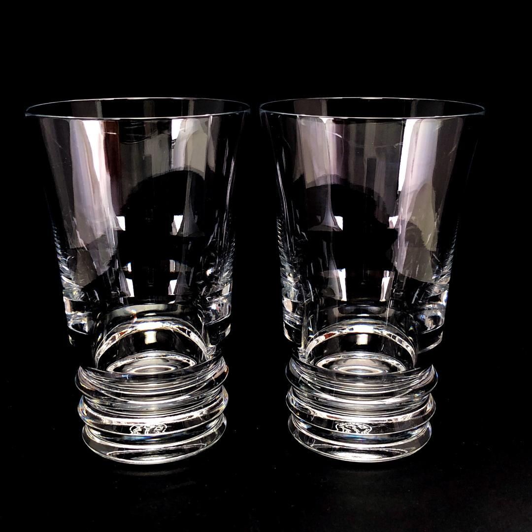 【美品・箱付き】Baccarat バカラ／ベガ ペア ハイボール タンブラー／クリスタルグラス／クリア／BC432
