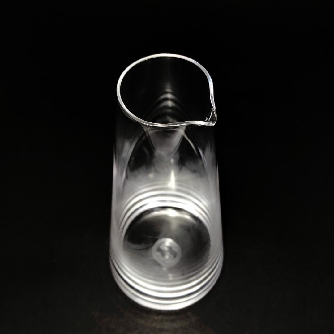 【希少・美品・箱付き】GUCCI グッチ スガハラ sghr コラボ／冷酒器 お猪口 徳利／クリスタルグラス／クリア