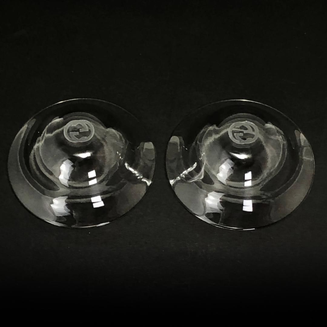 【希少・美品・箱付き】GUCCI グッチ スガハラ sghr コラボ／冷酒器 お猪口 徳利／クリスタルグラス／クリア