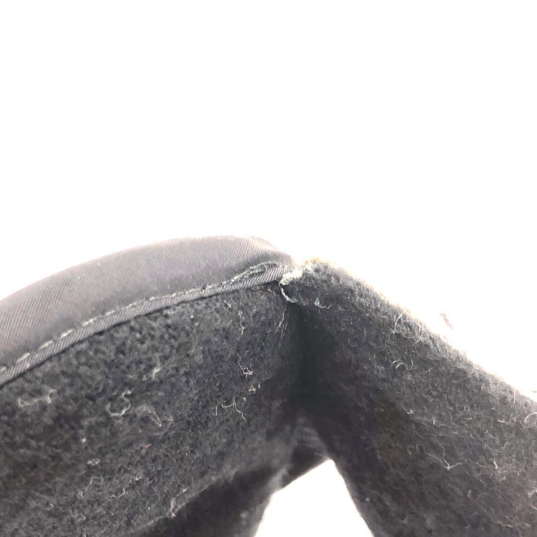 【訳あり・売り切り品】Louis Vuitton ルイヴィトン／アイマスク チェック R99136／ウール／グレー