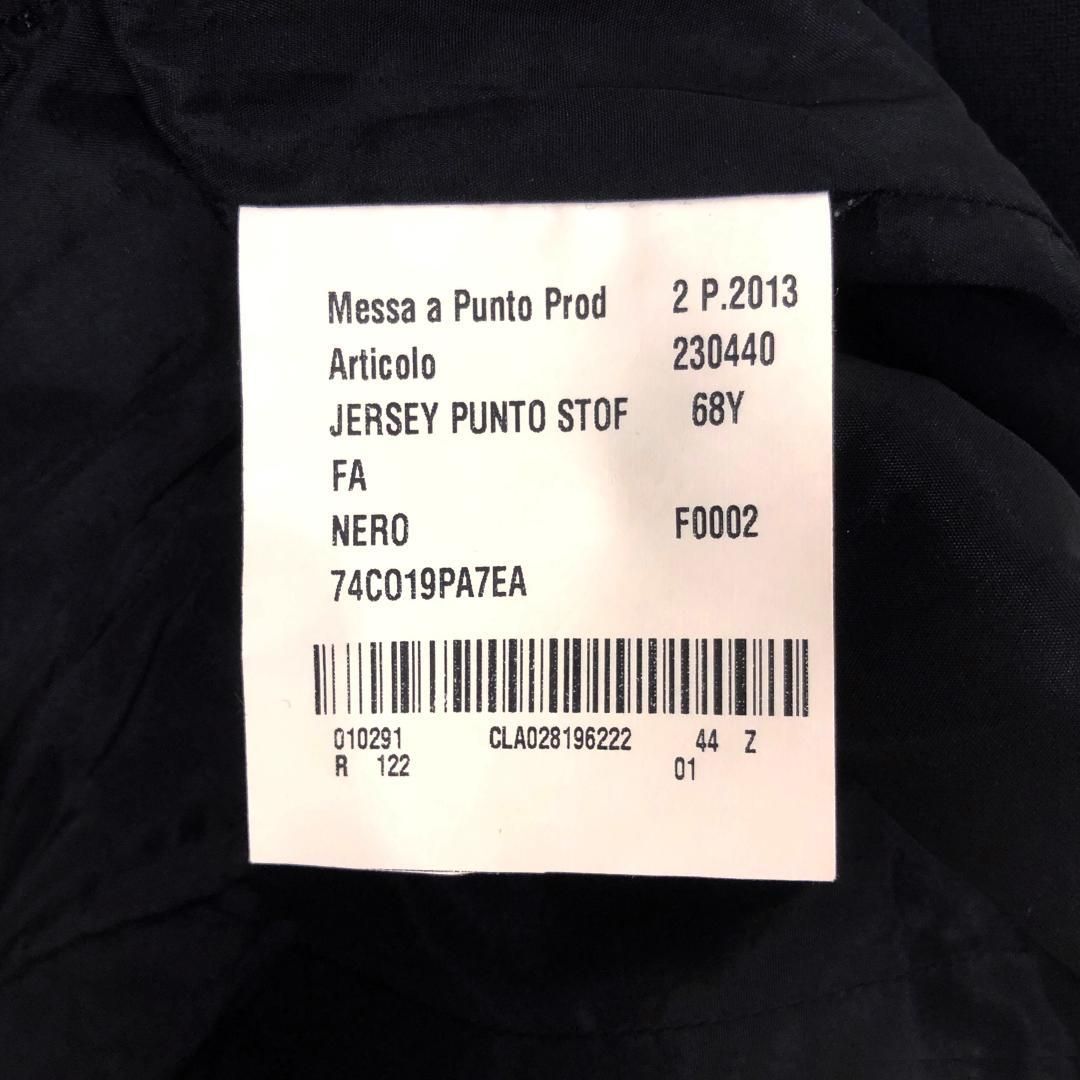 【美品】PRADA プラダ／ワンピース 半袖 74C019PA7EA／礼服 セレモニー／ブラック