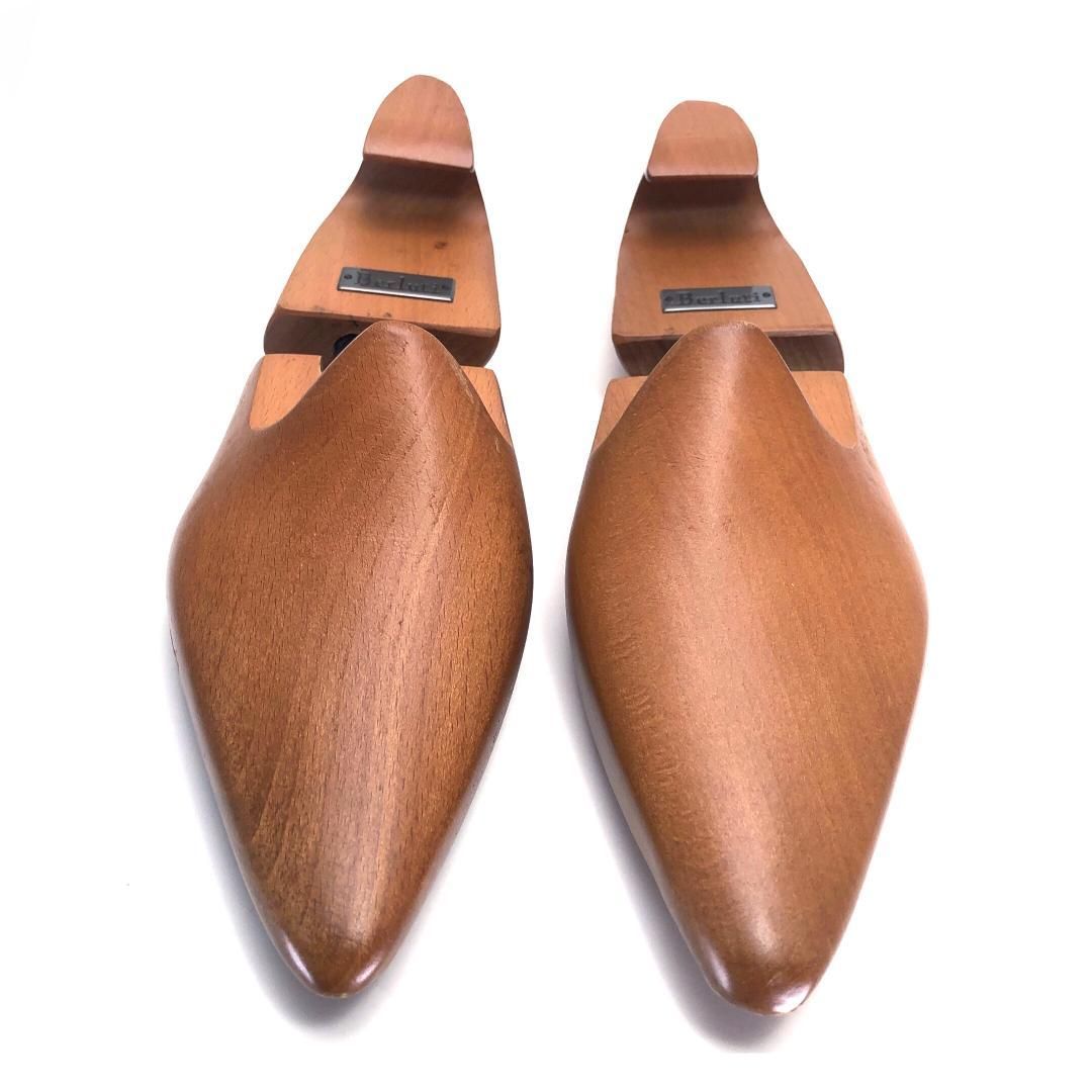 【美品】BERLUTI ベルルッティ／シューズキーパー シューツリー／サイズ8／木製／ブラウン