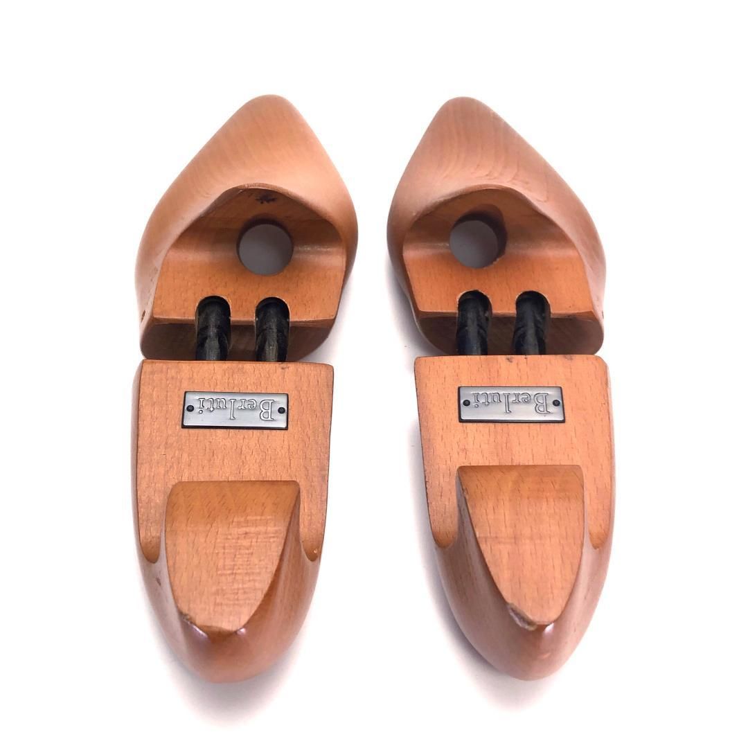 【美品】BERLUTI ベルルッティ／シューズキーパー シューツリー／サイズ8／木製／ブラウン