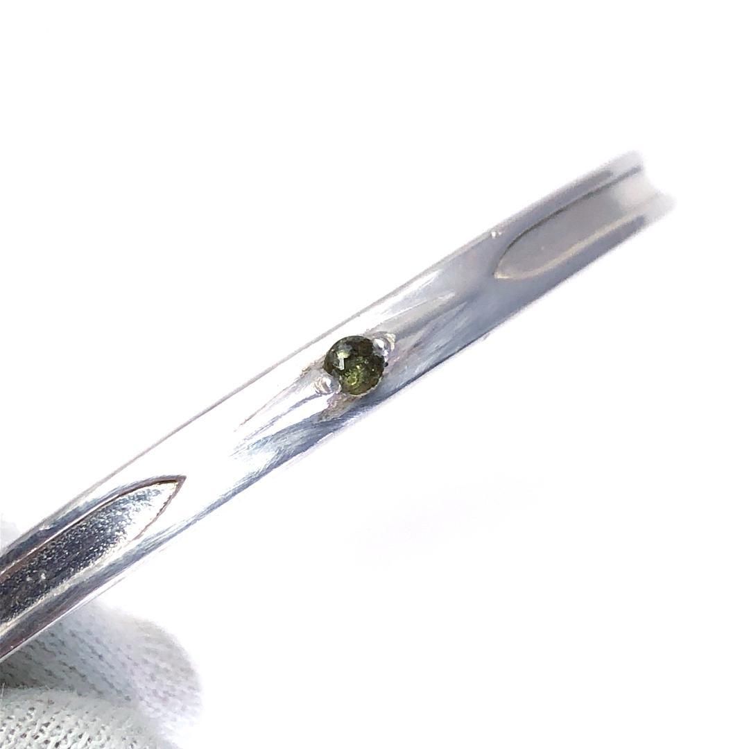 【箱付き】SAINTS セインツ／モルダバイト メンズ シルバー バングル SSB910MV／モルダバイト・SV92／シルバー