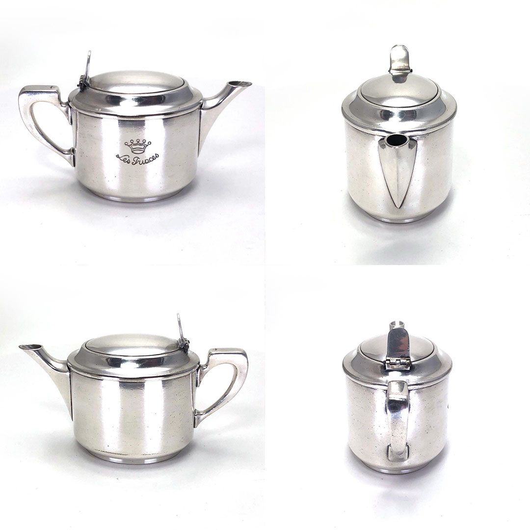 【ヴィンテージ】Christofle クリストフル／シルバー ポット・ミルクピッチャー／クリストフルシルバー／シルバー