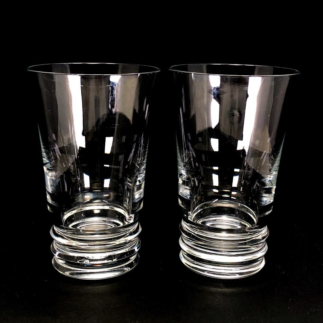 【箱付き】Baccarat バカラ／ベガ ペア ハイボール タンブラー／クリスタルグラス／クリア／BC444