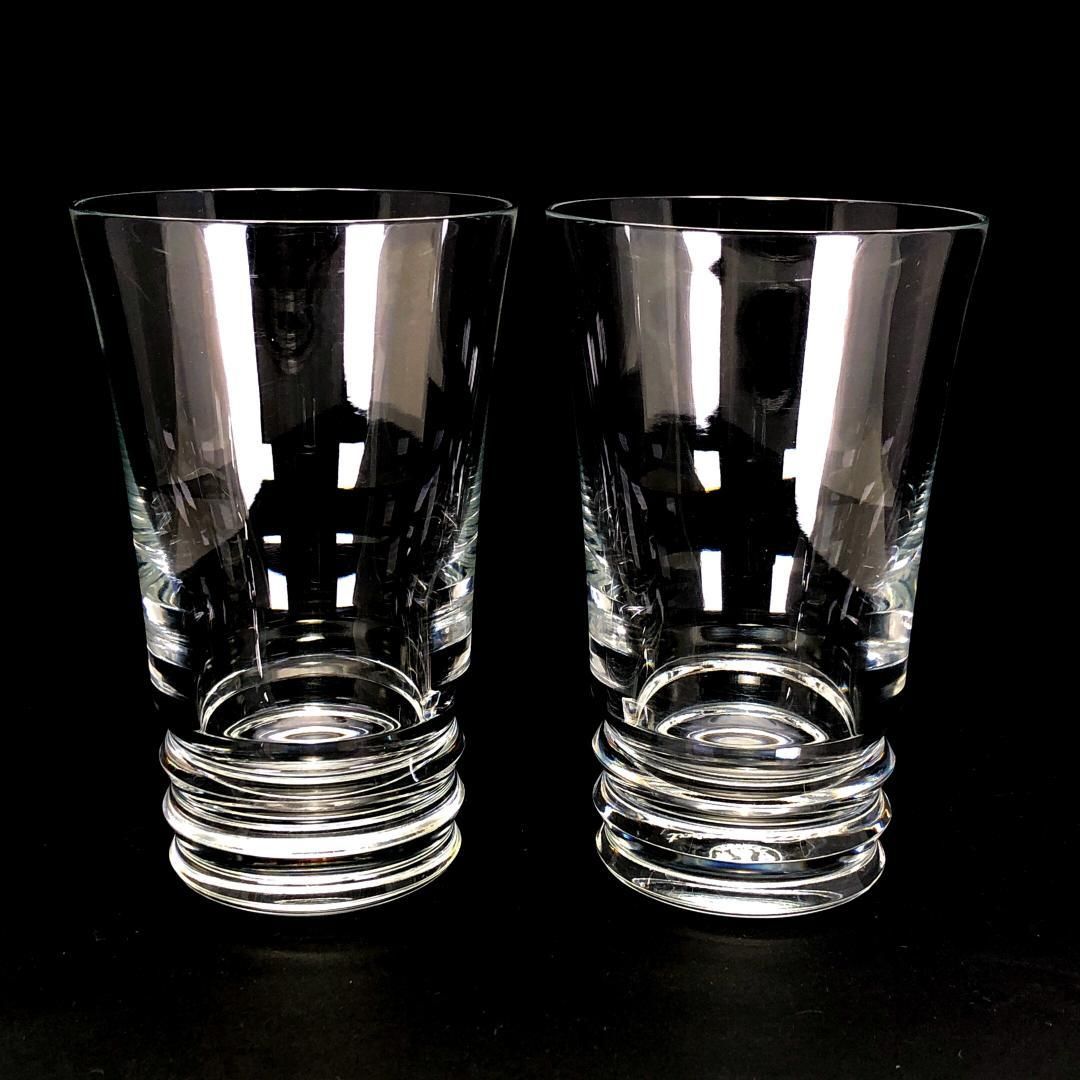 【箱付き】Baccarat バカラ／ベガ ペア ハイボール タンブラー／クリスタルグラス／クリア／BC444