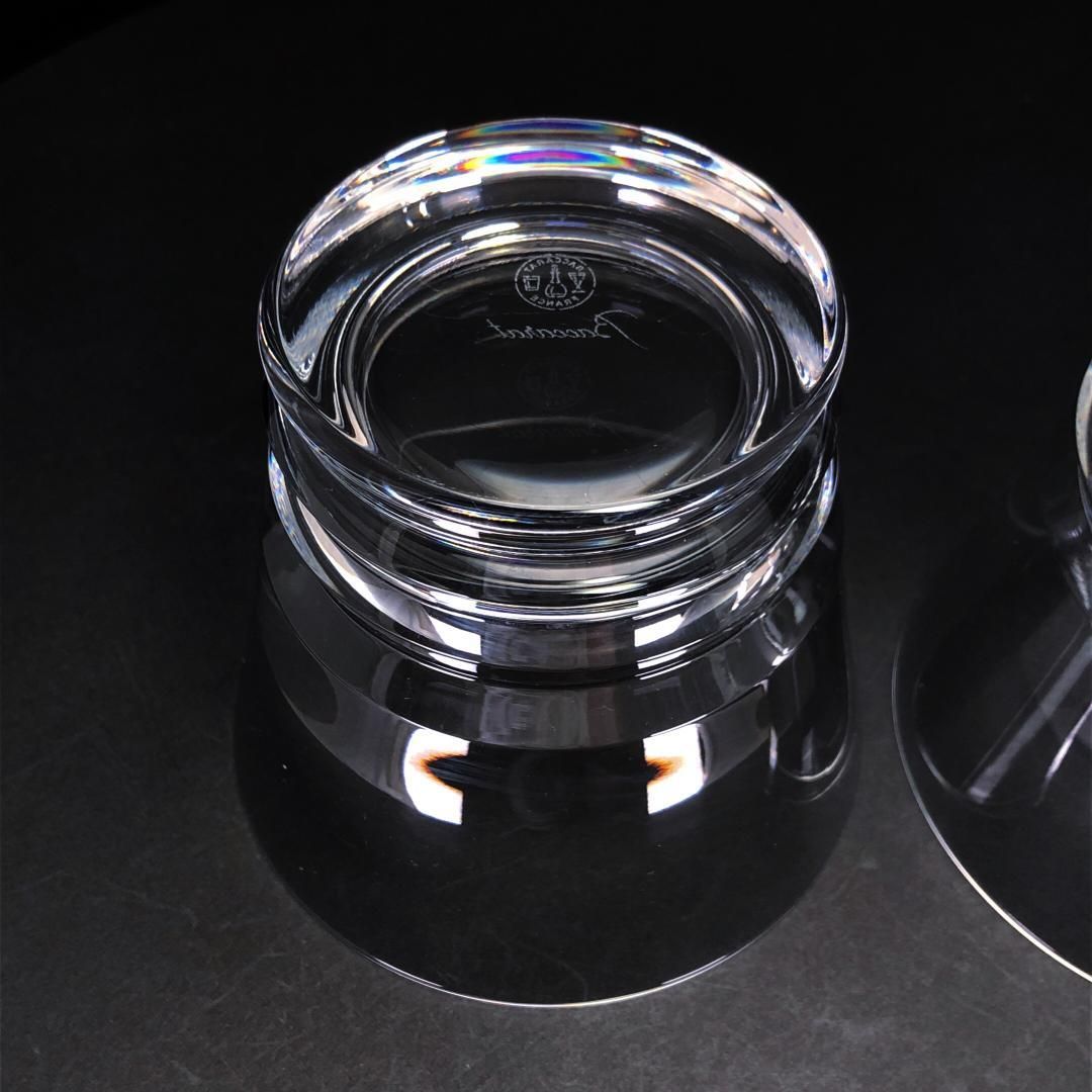 【美品】Baccarat バカラ／ベガ ペア タンブラー Lサイズ／クリスタルグラス／クリア／BC445