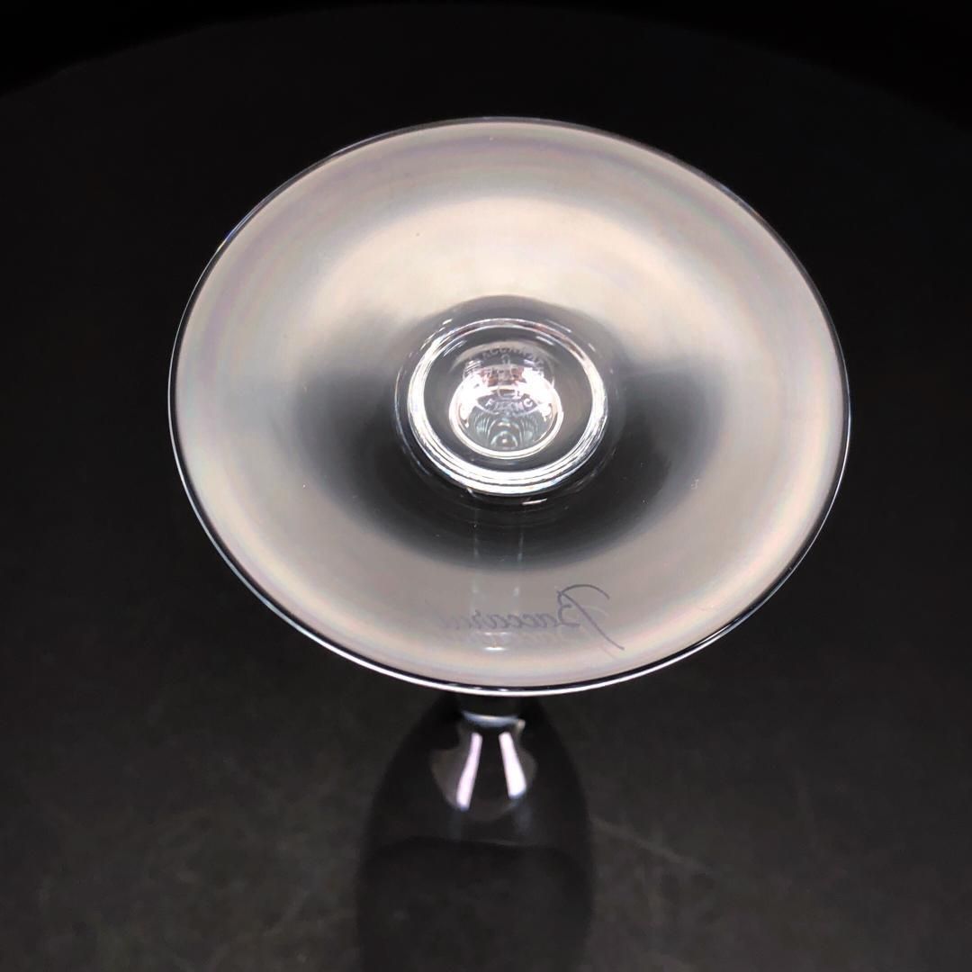 【美品・箱付】Baccarat バカラ／ドン ペリニョン シャンパンフルート 23cm／クリスタルグラス／クリア／BC446