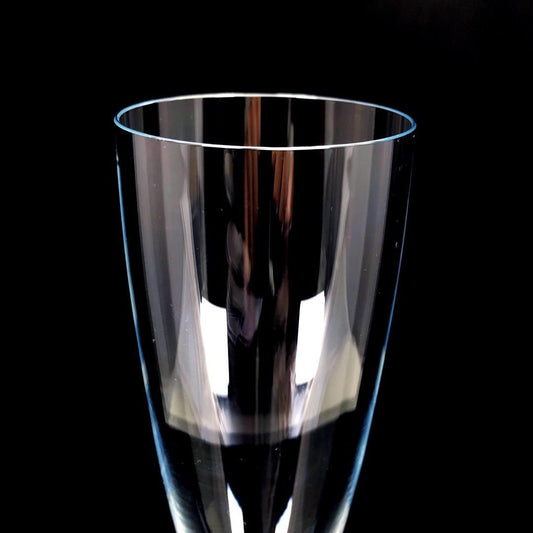 【美品・箱付】Baccarat バカラ／ドン ペリニョン シャンパンフルート 23cm／クリスタルグラス／クリア／BC446