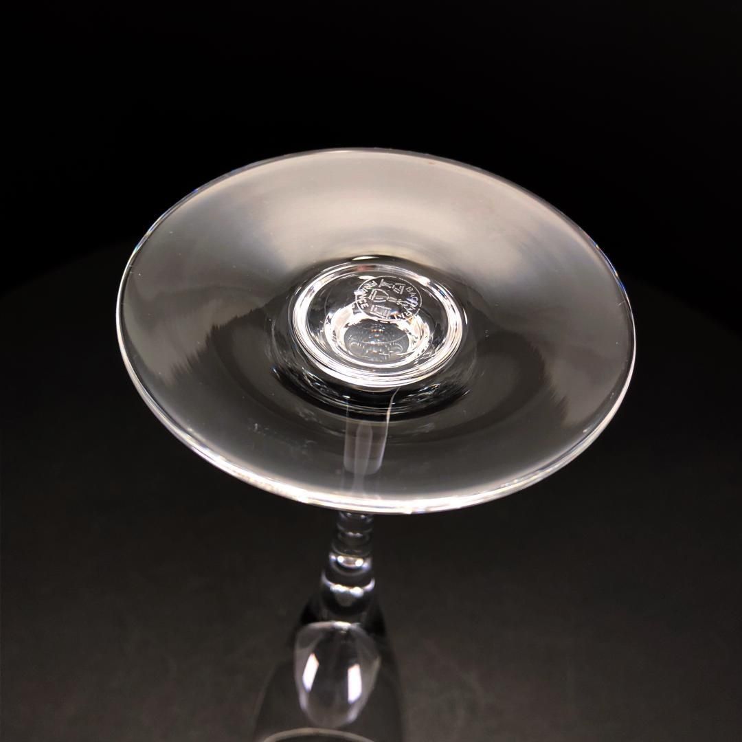 【美品】Baccarat バカラ／ドン ペリニョン シャンパンフルート 23cm／クリスタルグラス／クリア／BC447