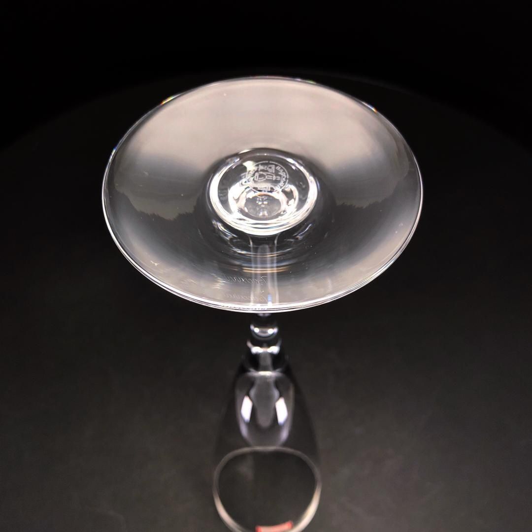 【美品】Baccarat バカラ／ドン ペリニョン シャンパンフルート 23cm／クリスタルグラス／クリア／BC448