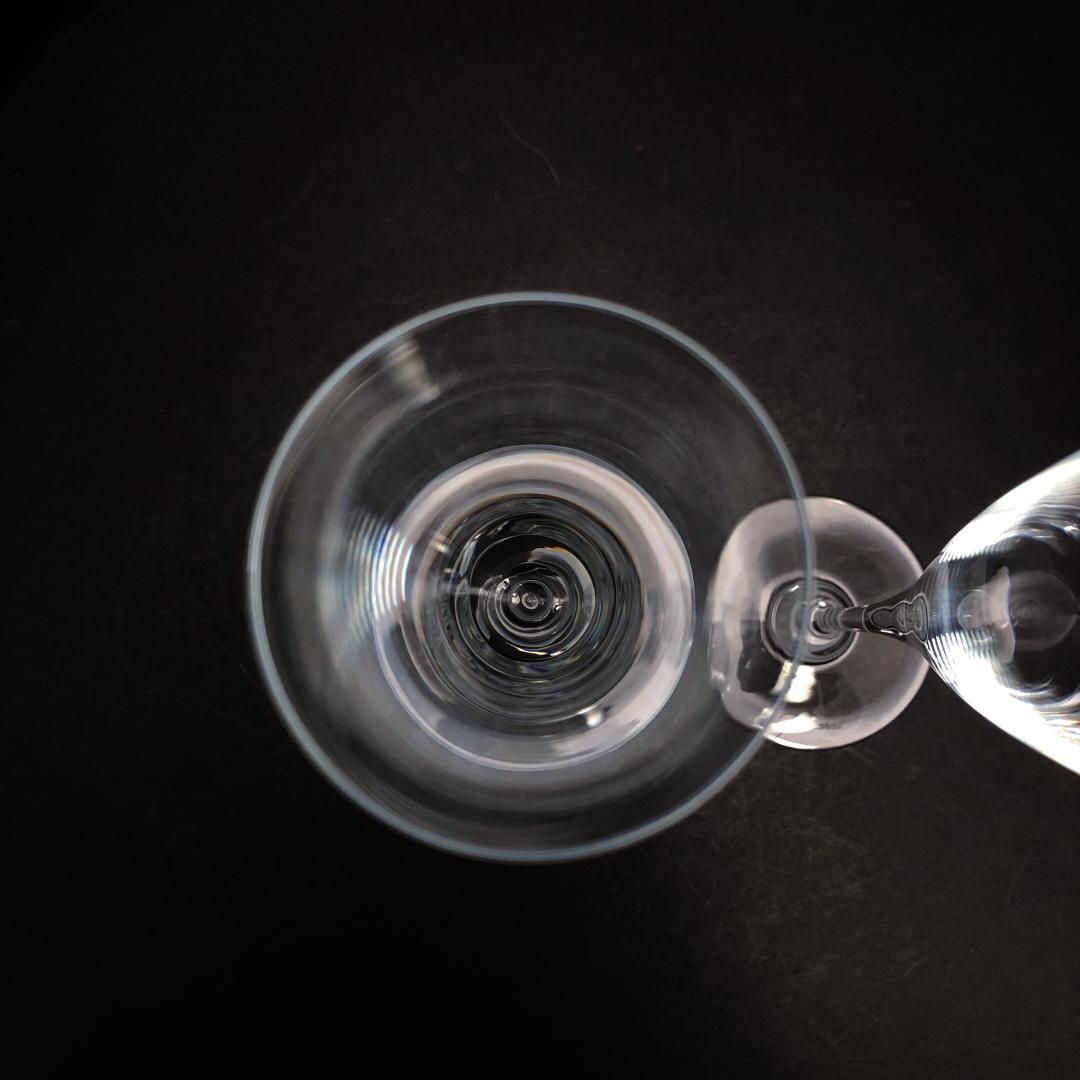 【美品】Baccarat バカラ／ドン ペリニョン ペア シャンパンフルート 23cm／クリスタルグラス／クリア／BC451