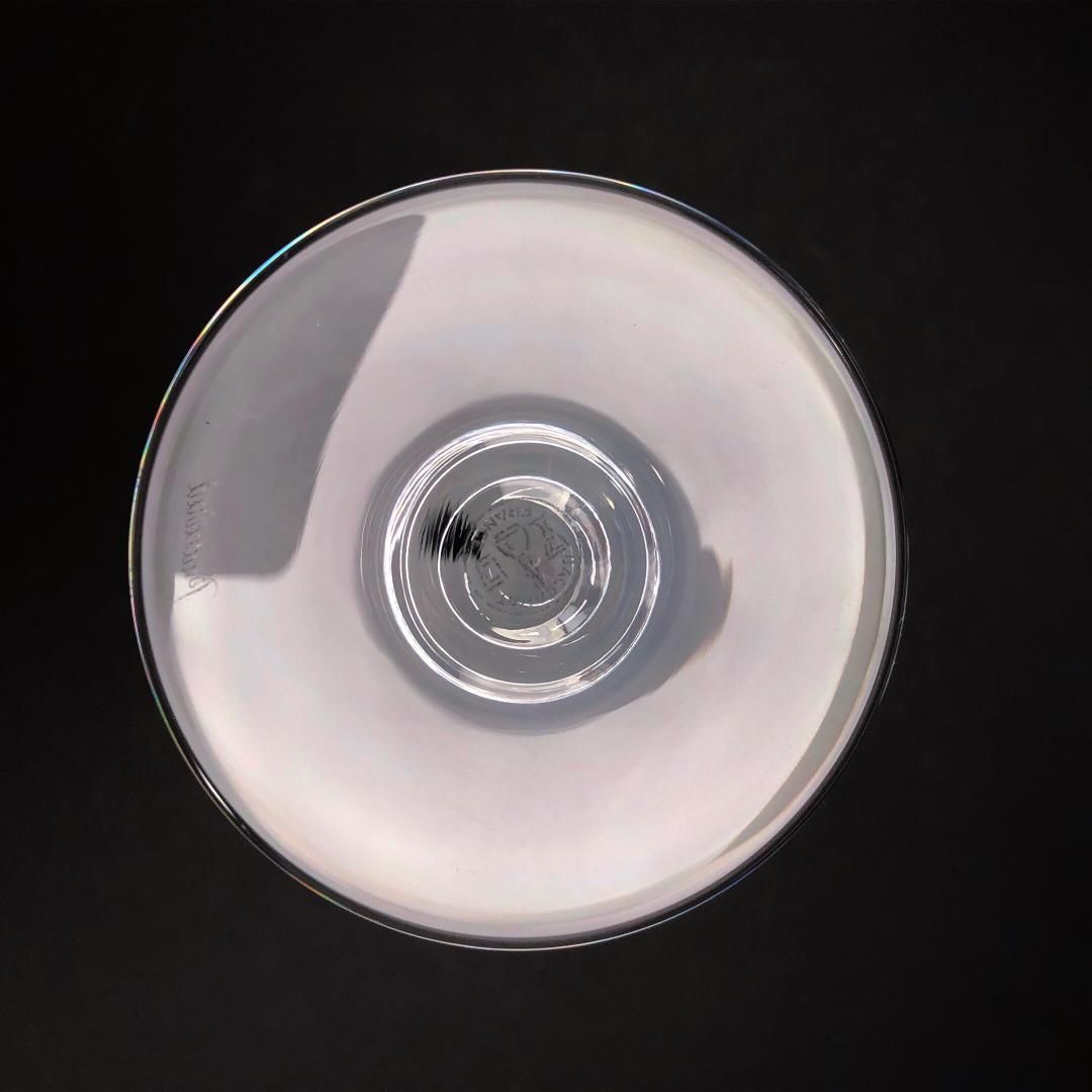 【美品】Baccarat バカラ／ドン ペリニョン シャンパンフルート 20cm／クリスタルグラス／クリア／BC453