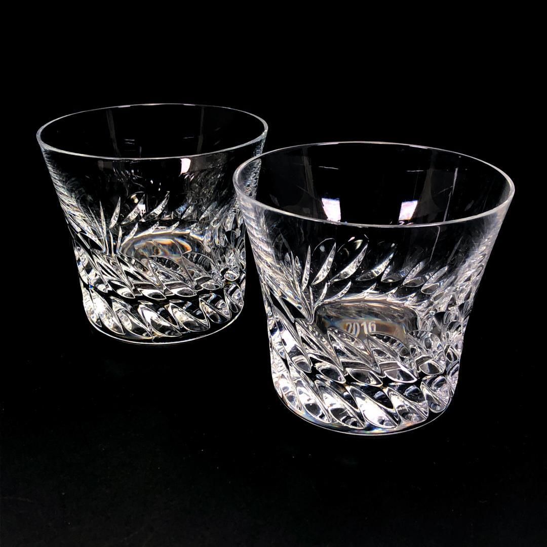 Baccarat バカラ／グローリア ペア タンブラー／クリスタルグラス／クリア／BC468