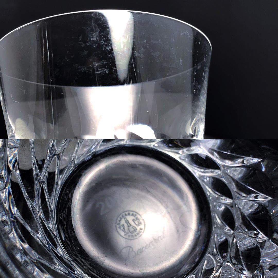 Baccarat バカラ／グローリア ペア タンブラー／クリスタルグラス／クリア／BC468