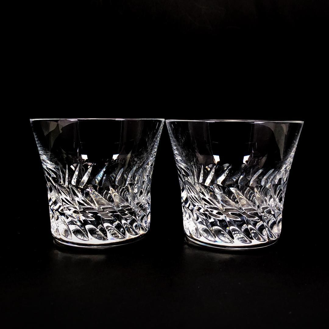 Baccarat バカラ／グローリア ペア タンブラー／クリスタルグラス／クリア／BC468