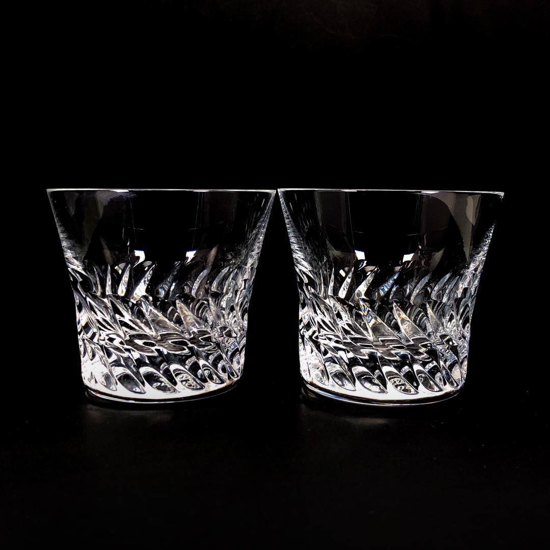 Baccarat バカラ／グローリア ペア タンブラー／クリスタルグラス／クリア／BC468