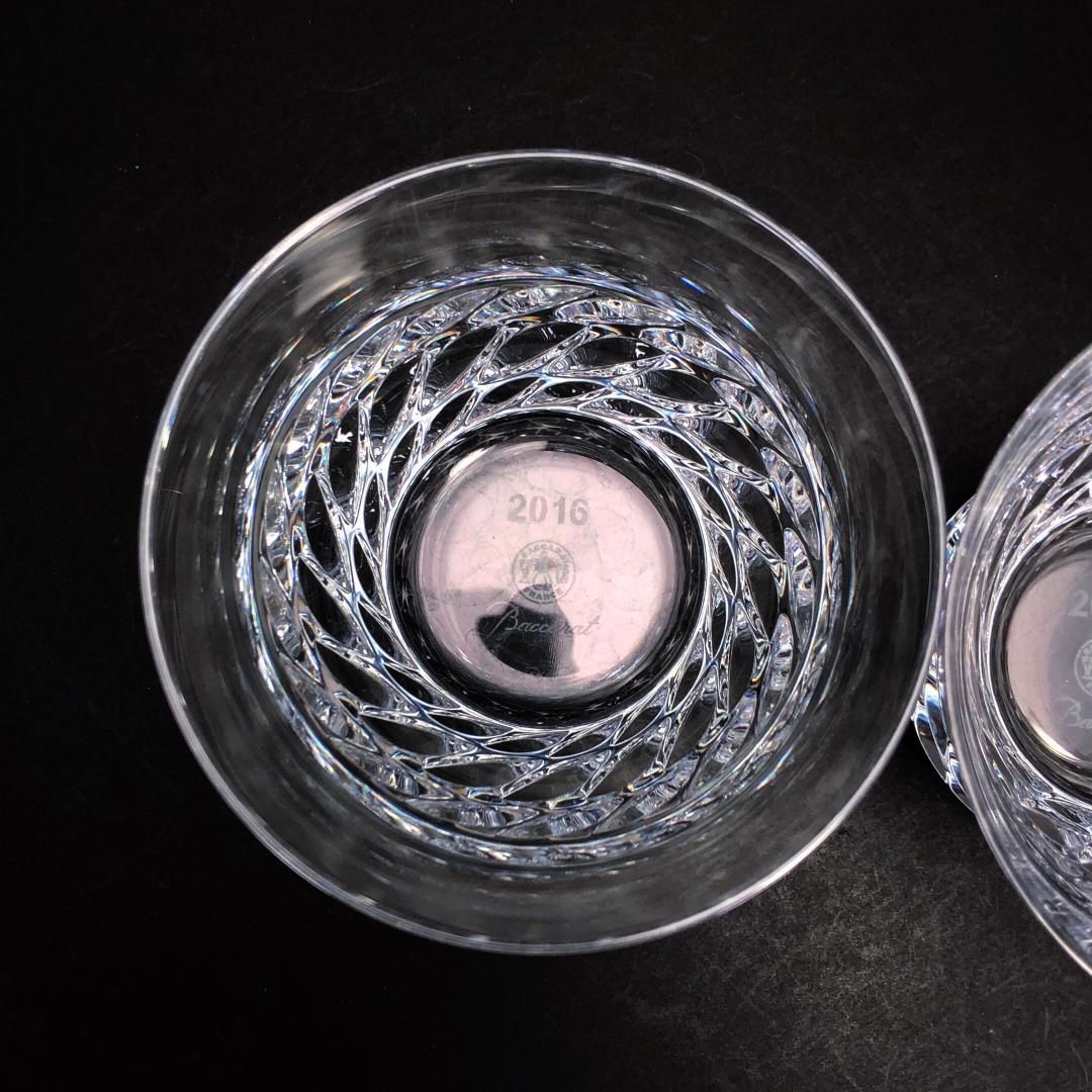 Baccarat バカラ／グローリア ペア タンブラー／クリスタルグラス／クリア／BC468