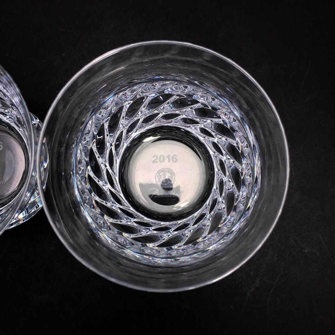 Baccarat バカラ／グローリア ペア タンブラー／クリスタルグラス／クリア／BC468