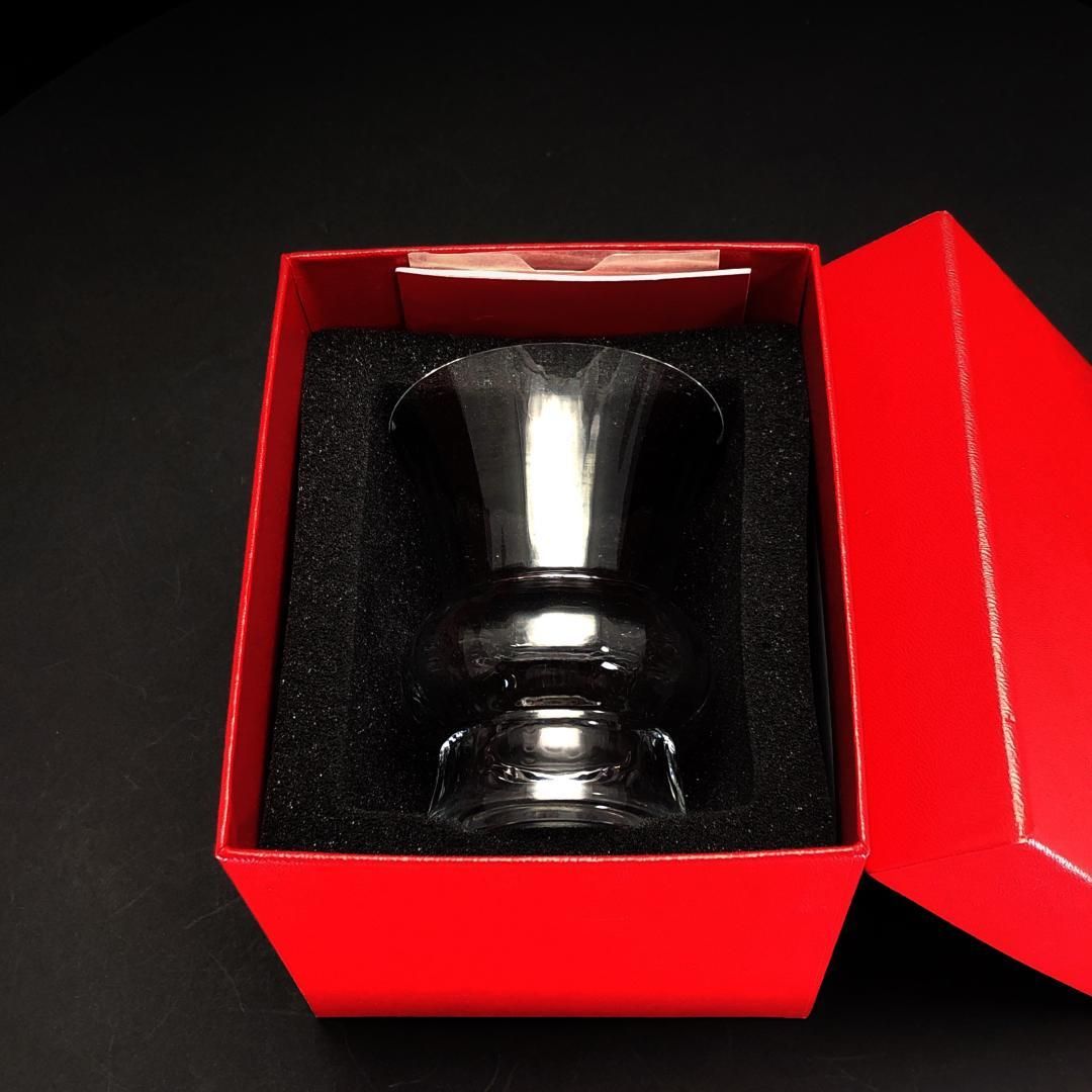 【美品・箱付き】Baccarat バカラ／シャルダンピオニー フラワーベース／クリスタルグラス／クリア／BC477
