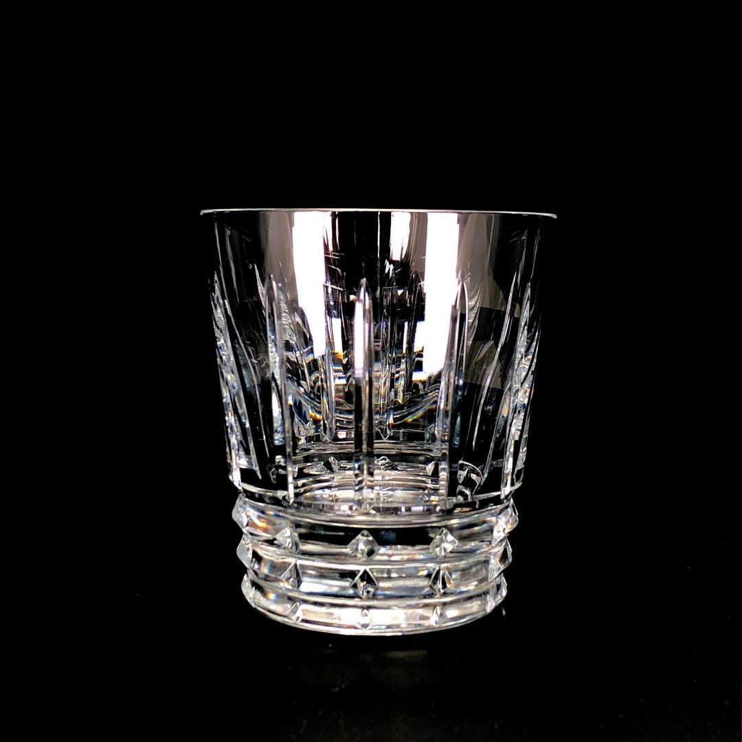 【美品・箱付き】Baccarat バカラ／アルルカン ペア タンブラー／クリスタルグラス／クリア／BC481