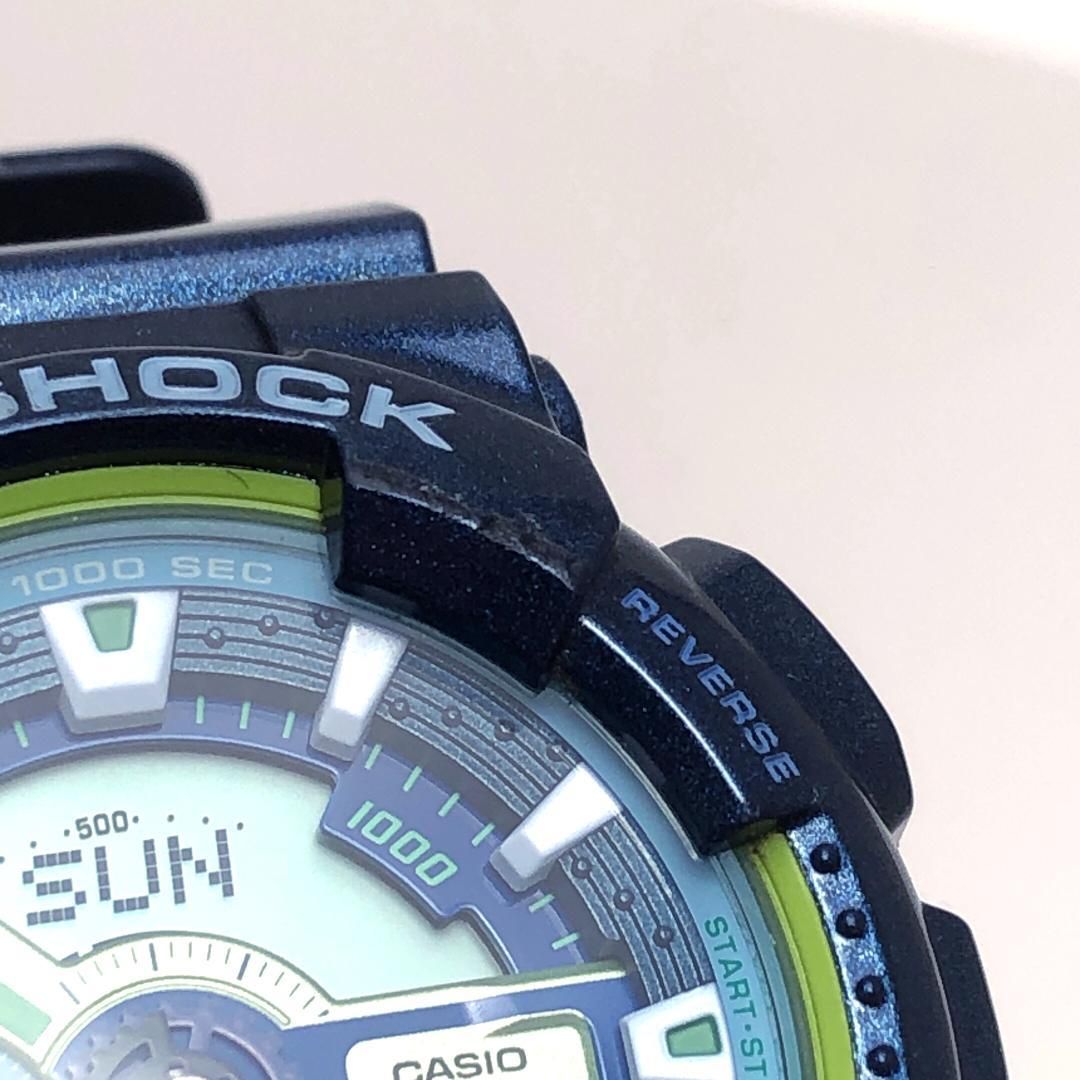 CASIO カシオ／G-SHOCK クレイジーカラーズ GA-110MC／クォーツ／樹脂／ブルー