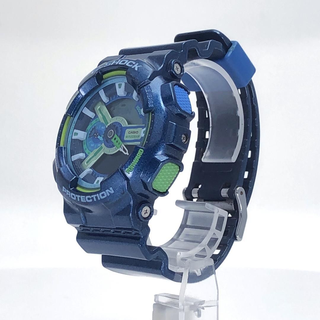 CASIO カシオ／G-SHOCK クレイジーカラーズ GA-110MC／クォーツ／樹脂／ブルー