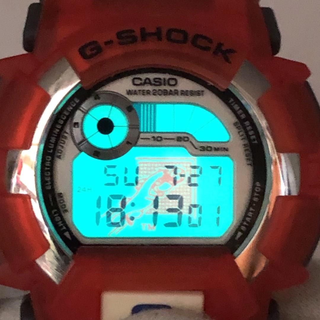 【電池交換済・箱付】CASIO カシオ／G-SHOCK フランス98 FIFAワールドカップ／クォオーツ／樹脂／マルチカラー