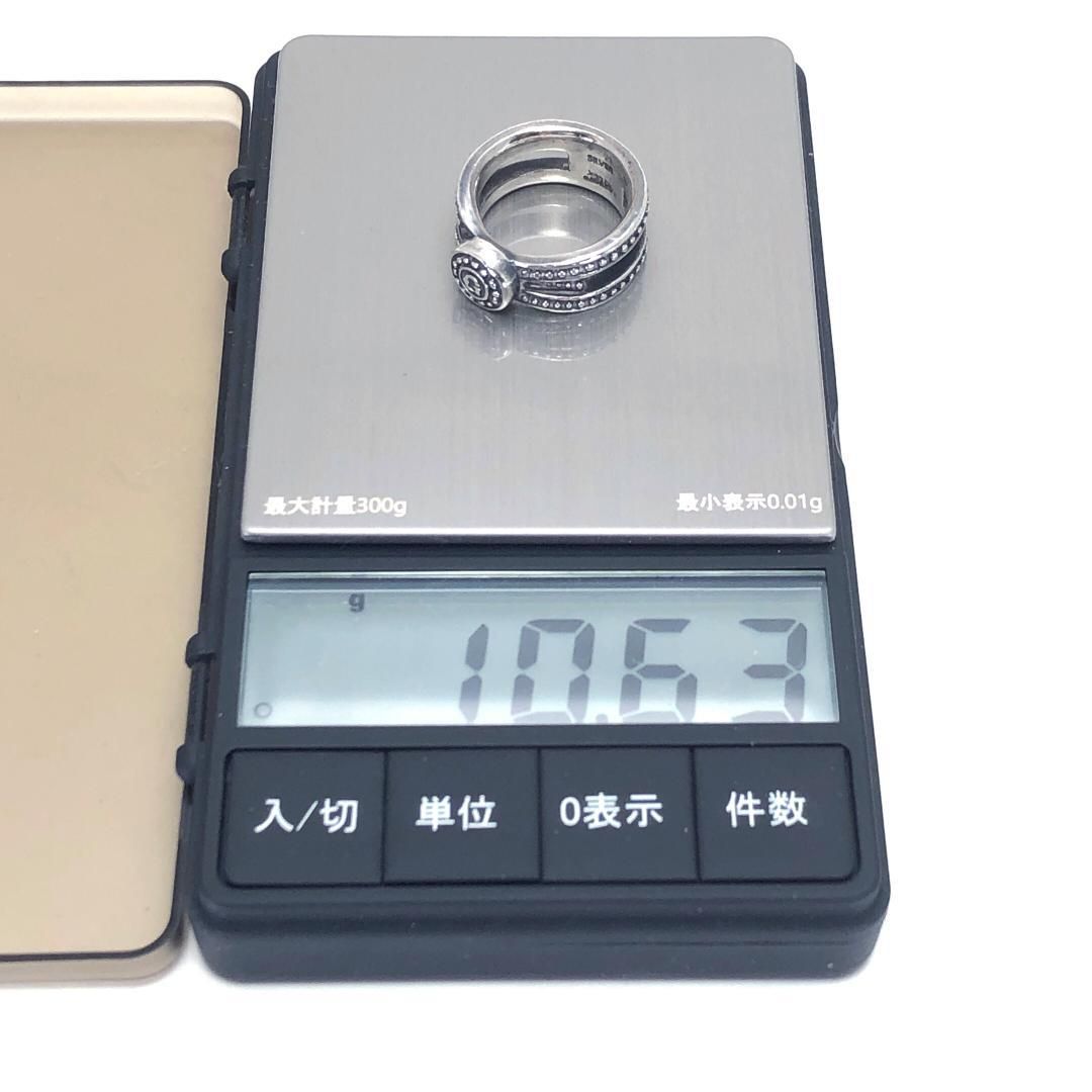 【希少・ヴィンテージ】JeanPaul GAULTIER ジャンポールゴルチエ／G ロゴ リング 指輪／13号／ SV925／シルバー