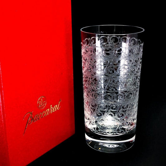 【美品・箱付き】Baccarat バカラ／ローハン ハイボール タンブラー／クリスタルグラス／クリア／BC494
