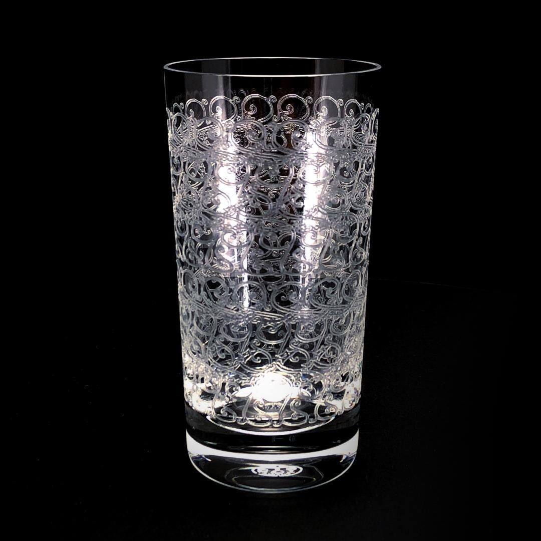 【美品・箱付き】Baccarat バカラ／ローハン ハイボール タンブラー／クリスタルグラス／クリア／BC494