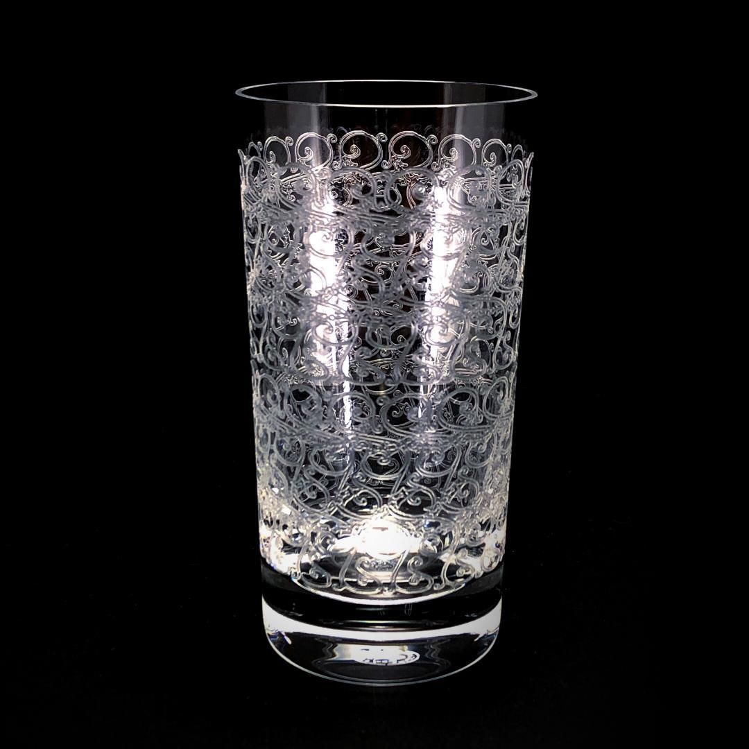 【美品・箱付き】Baccarat バカラ／ローハン ハイボール タンブラー／クリスタルグラス／クリア／BC494