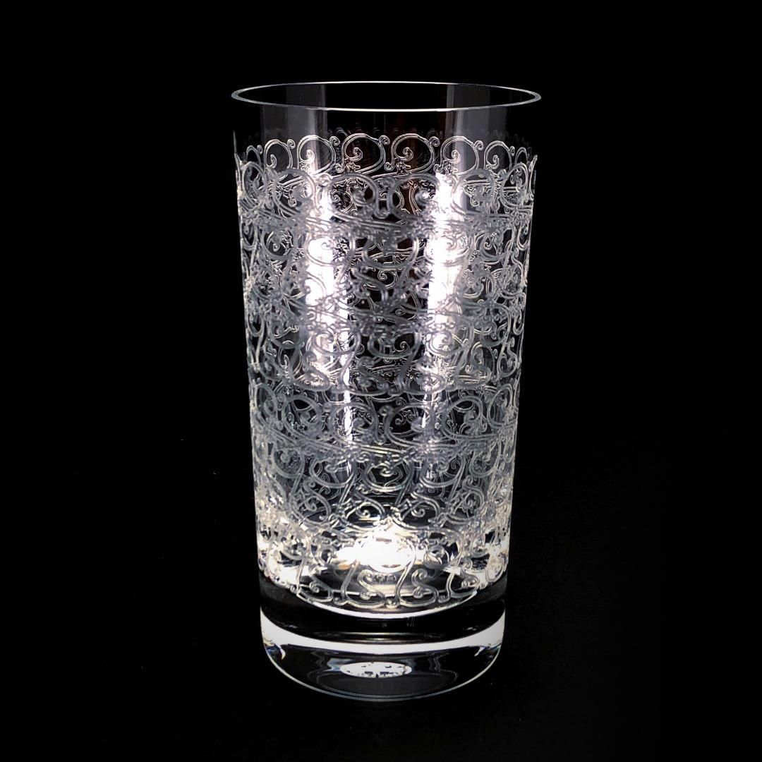 【美品・箱付き】Baccarat バカラ／ローハン ハイボール タンブラー／クリスタルグラス／クリア／BC494