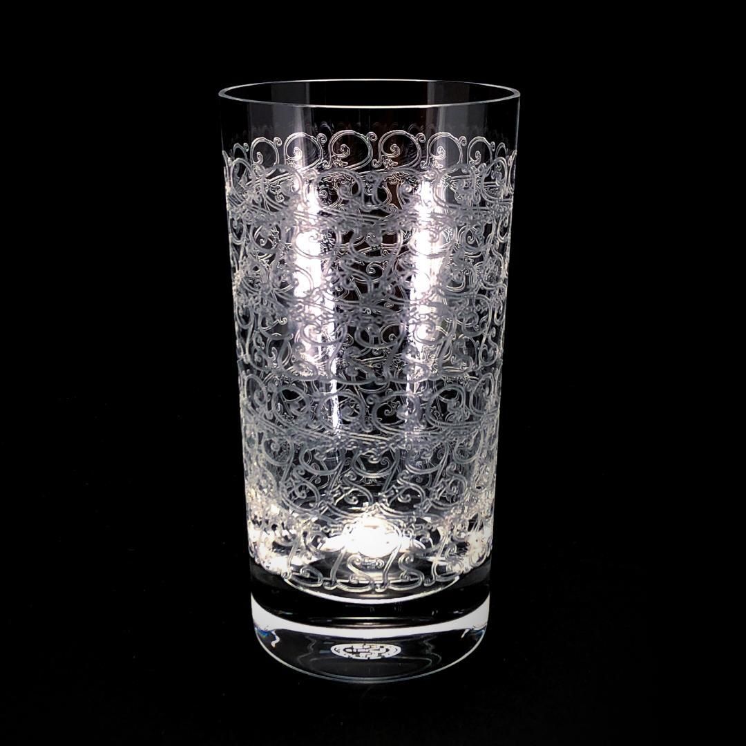 【美品・箱付き】Baccarat バカラ／ローハン ハイボール タンブラー／クリスタルグラス／クリア／BC494