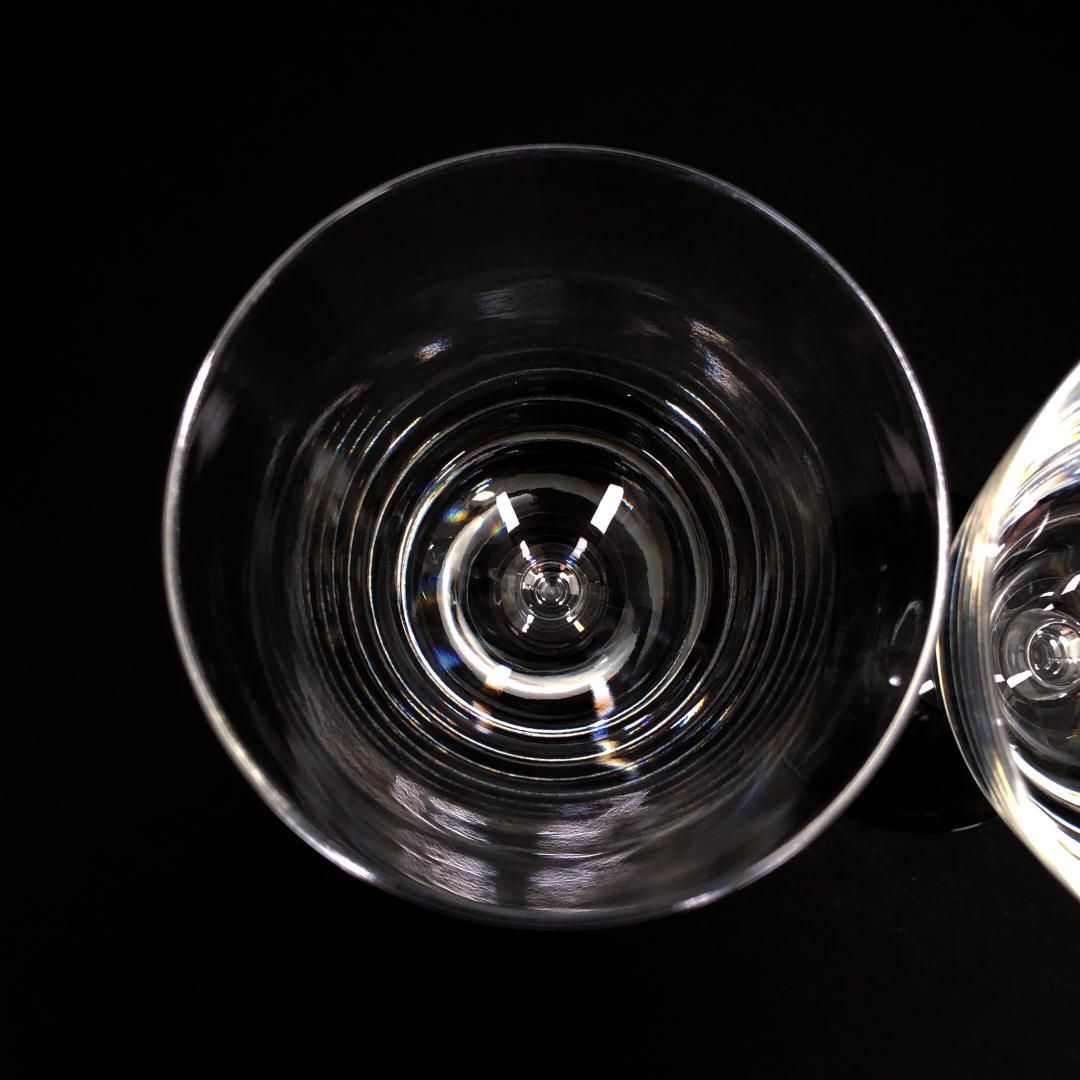 Baccarat バカラ／ベガ ペア ワイングラス／クリスタルグラス／クリア／BC497