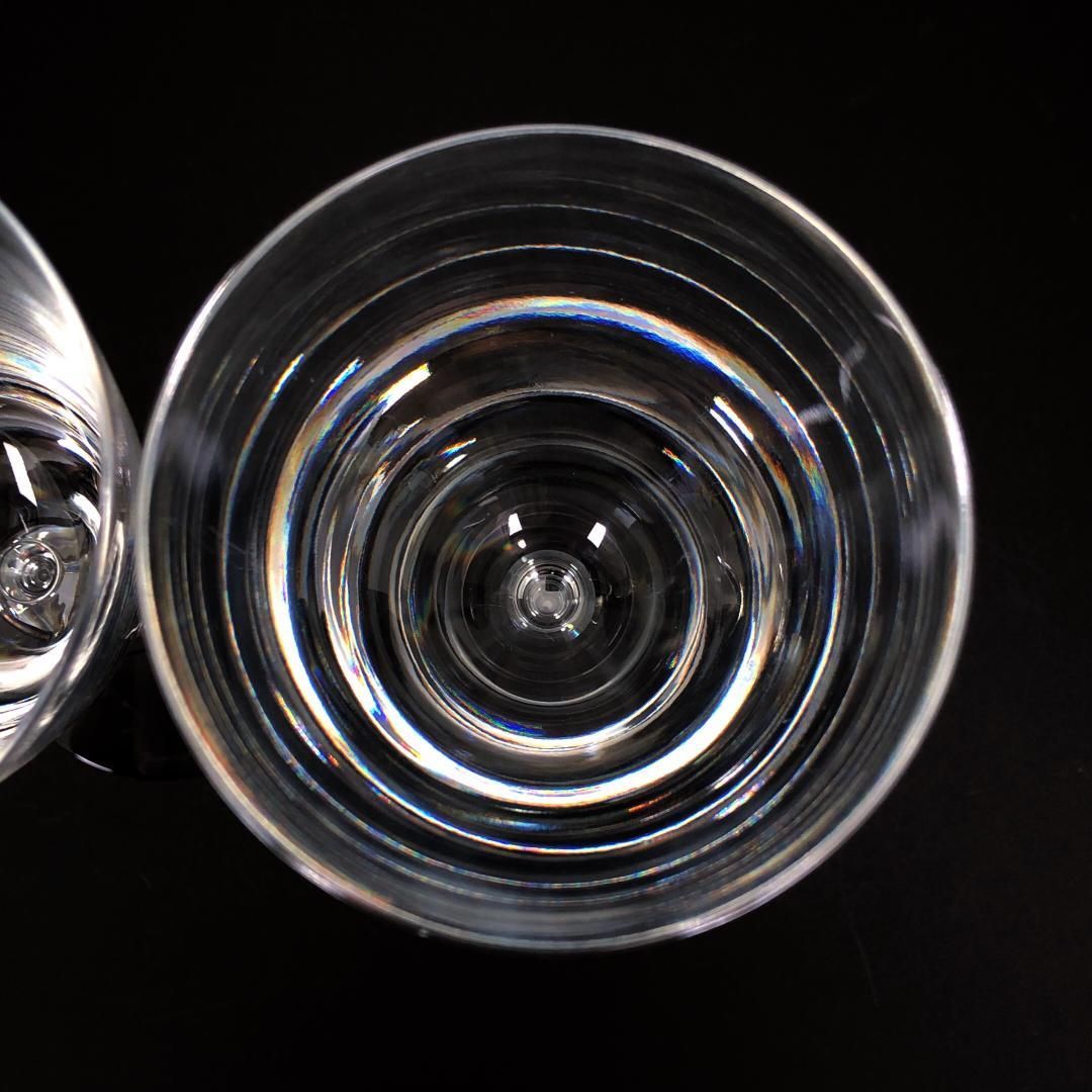 Baccarat バカラ／ベガ ペア ワイングラス／クリスタルグラス／クリア／BC497