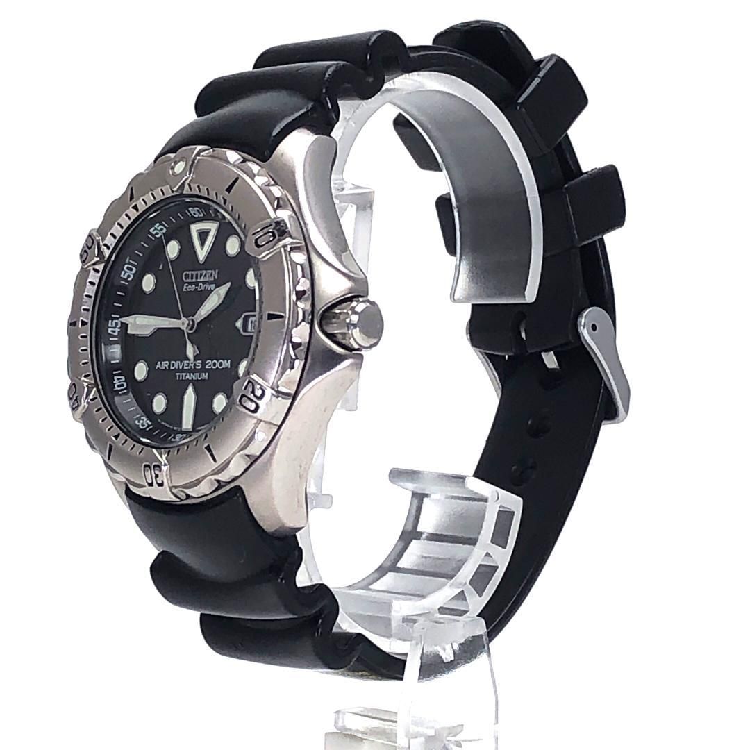 Citizen シチズン／プロマスター エアダイバーズ 200M B872-H26035／ソーラークォーツ／チタン／シルバー・ブラック