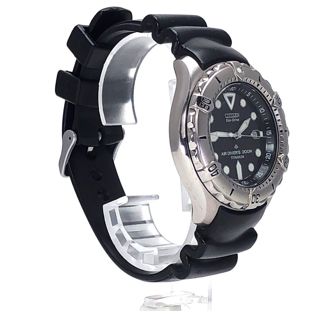 Citizen シチズン／プロマスター エアダイバーズ 200M B872-H26035／ソーラークォーツ／チタン／シルバー・ブラック