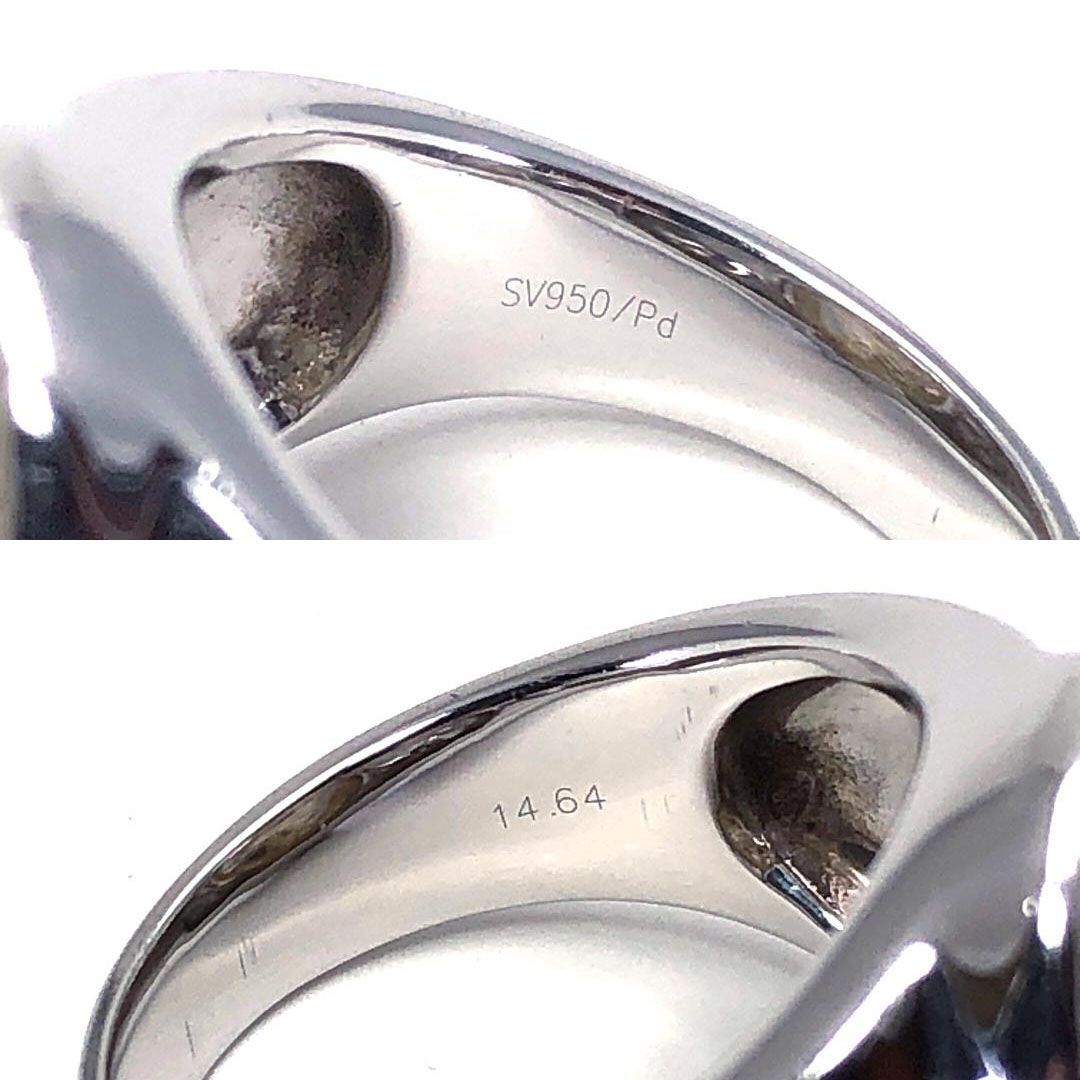 【美品】 ゴールドルチルクォーツ／16号／ ゴールドルチルクォーツ・SV925・パラジウム／シルバー・ゴールド・クリア