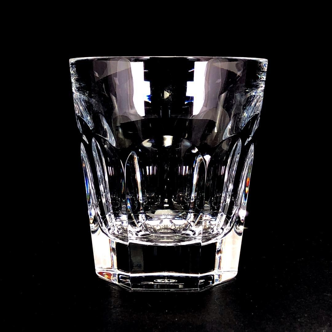 【美品・箱付き】Baccarat バカラ／アルクール オールドファッション タンブラー／クリスタルグラス／クリア／BC503